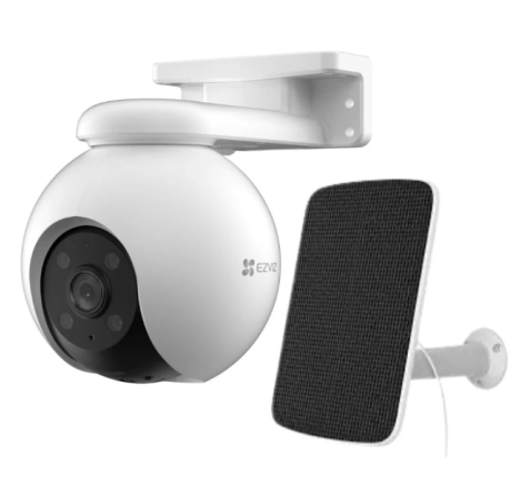 EZVIZ CS-EB8 4G + saulės panelė EZVIZ CS-EB8 4G + saulės panelė