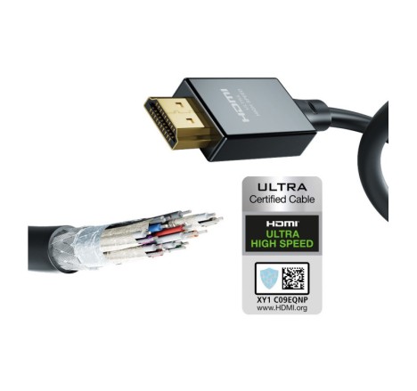 In-akustik Star HDMI kabelis 2.1 (3,0 m) HDMI HS + Ethernet