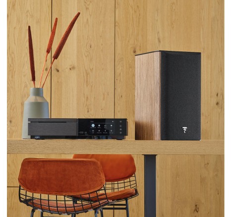Focal Aria Evo X N°1  lentynė kolonėlė walnut