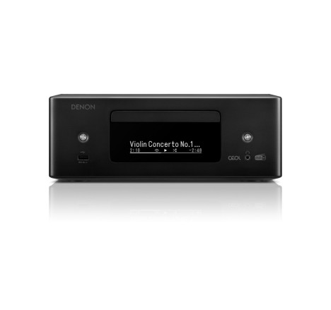 Denon RCDN-12 DAB Stereo imtuvas su CD grotuvu juodas