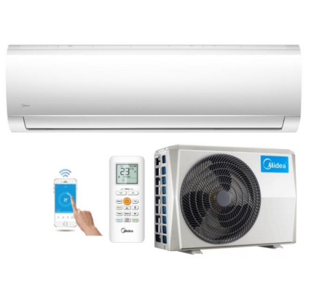 MIDEA ORO KONDICIONIERIUS MA-18NXD0-I MA-18N8D0-O MIDEA BLANC 5.3/5.7 KW MIDEA ORO KONDICIONIERIUS MA-18NXD0-I MA-18N8D0-O MIDEA BLANC 5.3/5.7 KW